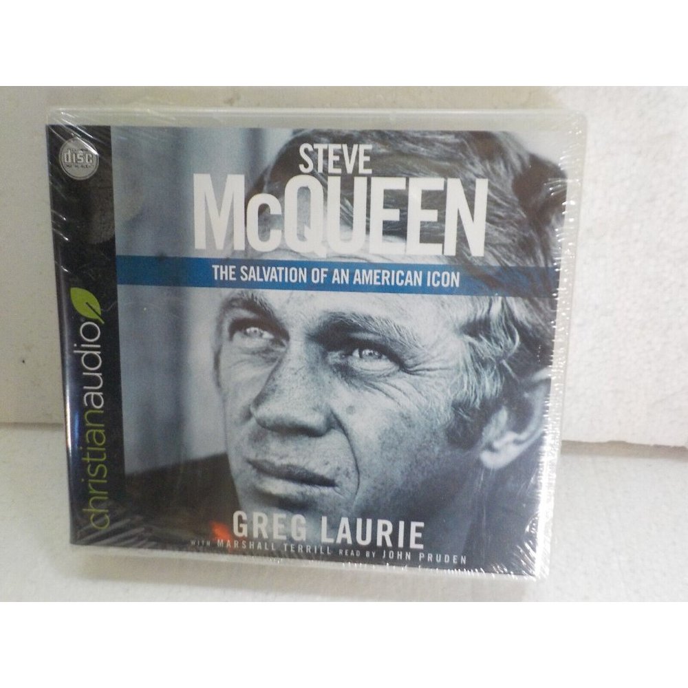Steve McQueen: SALVATION OF AN AMERICAN ICON Christian Audio Book 6 CDs / 7+ Hrs